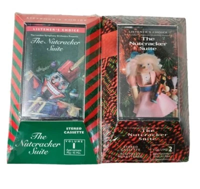 The Nutcracker Suite Cassettes London Symphony Vol 1 & 2 Christmas Music  - Image 1 of 4