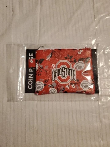 Ohio State Buckeyes Zippered Coin Purse New Cover