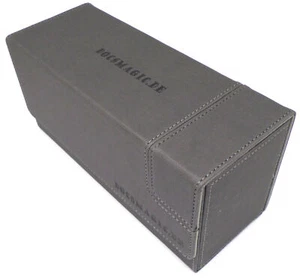 Docsmagic.de Premium Magnetic Tray Long Box Silver Small - Card Deck Storage - K - Picture 1 of 4