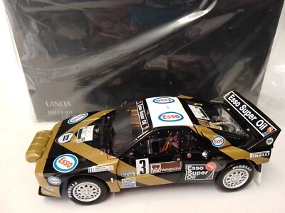 Kyosho Lancia 037 ESSO #3 Tabaton Rally Targa Florio 1985 1/18 08306H - Immagine 1 di 2