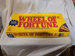 VTG 1988 1991 WHEEL OF FORTUNE Board Game 5th Edition OPENED BUT NEVER PLAYED - Picture 1 of 14