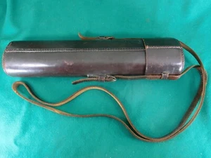 Vintage Leather German commercial military style scope case - nice and complete - Picture 1 of 11
