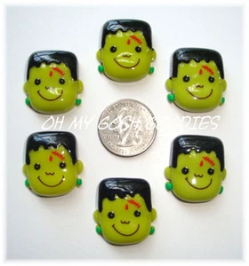 6 PIEZAS HALLOWEEN LIL FREAKY FRANKENSTEIN MONSTER RESINAS PLANTBACK 4 CENTRO ARCO - Imagen 1 de 1