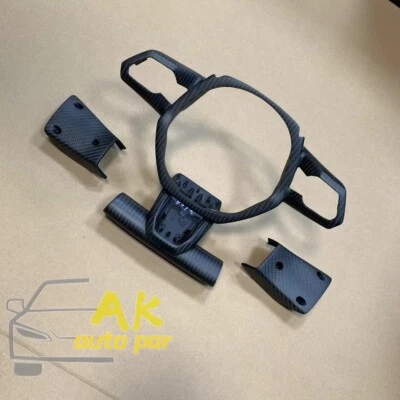 For fit Lamborghini Huracan 2016+ matte carbon buttons cover carbon fiber trim - Image 1 of 4