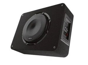 Aktiv Active Subwoofer Bass mit Verstärker Hertz CBA250 flach Kofferraum - Bild 1 von 4