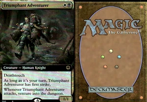 Magic the Gathering -MTG - Triumphant Adventurer Foil - Foto 1 di 1