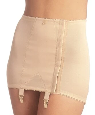 TRIOLET GAINE HAUTE AVEC PLASTRON + JARRETELLE TAILLE 115 CM TOUR DE HANCHE - Photo 1/4