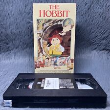 The Hobbit Animated Film Tolkein VHS 1991 Warner Release Bilbo Baggins Animated