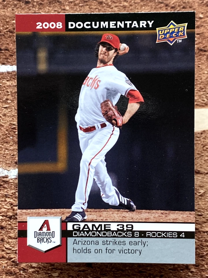 2008 Upper Deck Documentary Dan Haren #919 - Image 1 of 2
