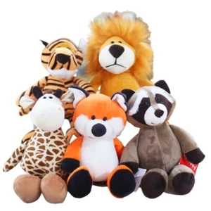 Jungle Animal Plush Toy Able Pp Cotton Stuffed Doll For Kids Babies - Picture 1 of 18
