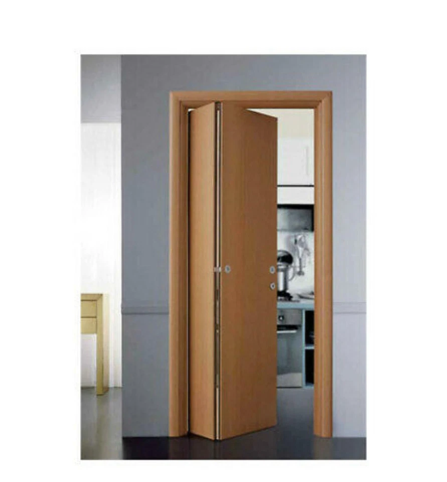 KIT + BINARIO CON SISTEMA SCORREVOLI PER PORTE A LIBRO MAX 40 KG TERNO - Immagine 1 di 4