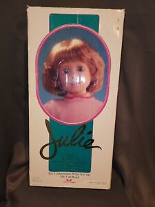 1987 WORLDS OF WONDER  “JULIE World’s Most Intelligent Talking Doll” (WORKS)