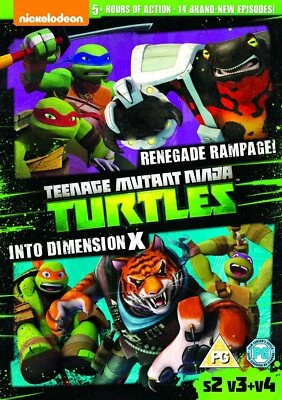 Teenage Mutant Ninja Turtles - Series 2 - Vol. 3 + 4 (DVD) - Image 1 of 2
