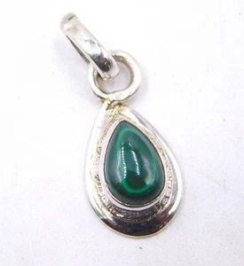 Colgante De Gemas Multicolores De Plata Esterlina Sólida 925 M-2719 - Imagen 1 de 39