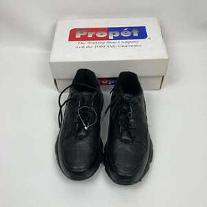 Propét Women's Stability Walker Sneaker Black Sz 6.5 B ( Med) W-2034 - Picture 1 of 5