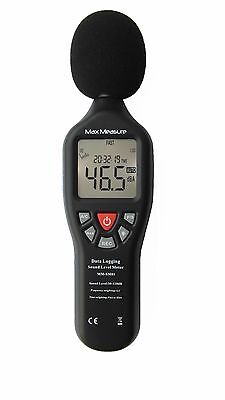 Digital Sound Level Decibel Meter 30-130dB Pressure Tester USB Noise Measurement • 35.88£