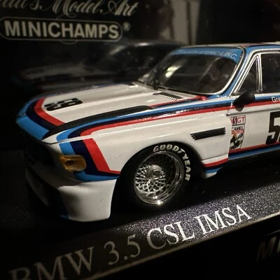Paul’s Model Art Minichamps BMW 3.5 CSL IMSA 24h Daytona 1976 Foto 1 de 3