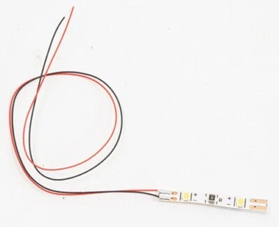 Светодиодная лента для освещения кукольного домика и рукоделия теплая белая 2 дюйма упаковка 4 шт. #CRS610-2 - Изображение 1 из 4