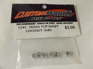 Custom Works 5245 trans top shaft locknut 5-40 - Picture 1 of 1