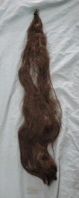 De colección Elura 100% Mod Fibra Acrílica MARRÓN OSCURO EXTENSIÓN COLA DE CABALLO LARGA EE. UU. Foto 1 de 4