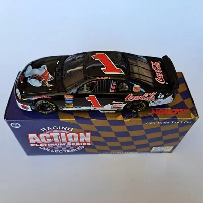 Dale Earnhardt Jr. #1 Coca Cola Escala 1/24 Action Racing 1998 Diecast Stock Car Foto 1 de 4