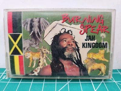 Burning Spear Jah Kingdom Cassette Tape 1991 Island 162 539 915-4  Roots Reggae - Image 1 of 3