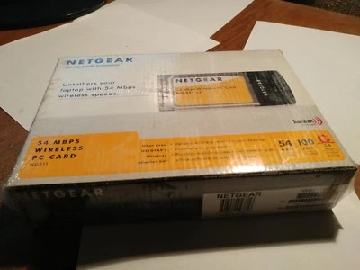 Netgear 54 Mbps Wireless PC Card WG511 - Image 1 of 4