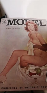 The Model by Fritz Willis #117 vintage Complete Art educational book Look As New - Picture 1 of 16