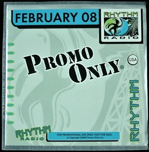 PROMO ONLY "RHYTHM RADIO FEBRUARY 2008" DJ PROMO CD COMPILATION FERGIE *NEW* - Picture 1 of 3