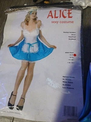 RG DISFRACES Y ACCESORIOS HALLOWEEN TALLA PEQUEÑA ALICIA DISFRAZ SEXY Foto 1 de 2