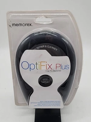Memorex Optifix PLUS CD DVD Video Game Repair Cleaner Kit Memories NEW Open Box - Image 1 of 3