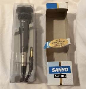 Sanyo MP303 Dynamic Microphone. Vintage. Fully working - Picture 1 of 7