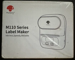 Phomemo M110 Series Smart Label Maker Ink-less, Speedy & Reliable_Sealed In Box - Picture 1 of 4
