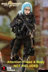 Gear Set - Fire Girl Toys FG090A 1/6 Scale Whole Territory Female Special Agent - Picture 1 of 14