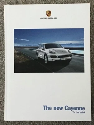 Folleto de ventas PORSCHE CAYENNE TAPA DURA MAR 2010 #WSLE1101000120 GB/WW Foto 1 de 4