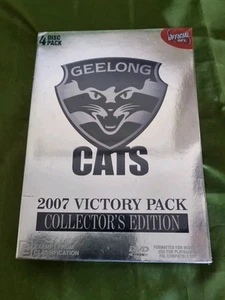 AFL Geelong Cats 2007 Premiers Victory Pack DVD Boxset Collector's Edition (NEW) - Picture 1 of 4