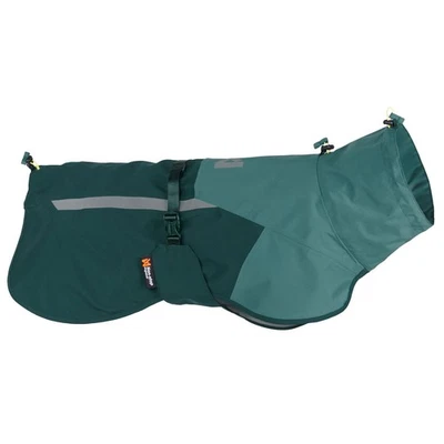 Non-stop dogwear FJORD RAINCOAT 2.0 teal | Regenschutz mit top Atmungsaktivität