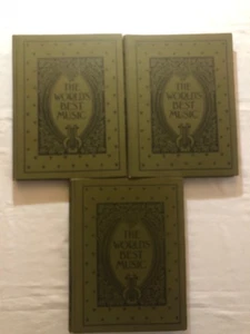 1908 The World's Best Music Philharmonic Edition University Society Vol. I/II/IV - Imagen 1 de 23