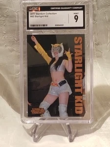 Starlight Kid SLK 2017 Stardom Collection Card #45 RARE CGC 9 MINT!!! - Picture 1 of 2