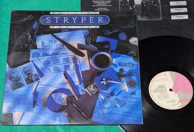 Stryper - Against The Law BRAZIL LP 1st press 1990 Enigma - Image 1 of 4