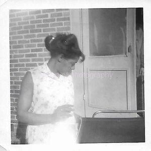 FOTO ENCONTRADA AMERICANA del siglo XX negra+blanca ORIGINAL 57 41 E CÓMO RODARON - Imagen 1 de 1