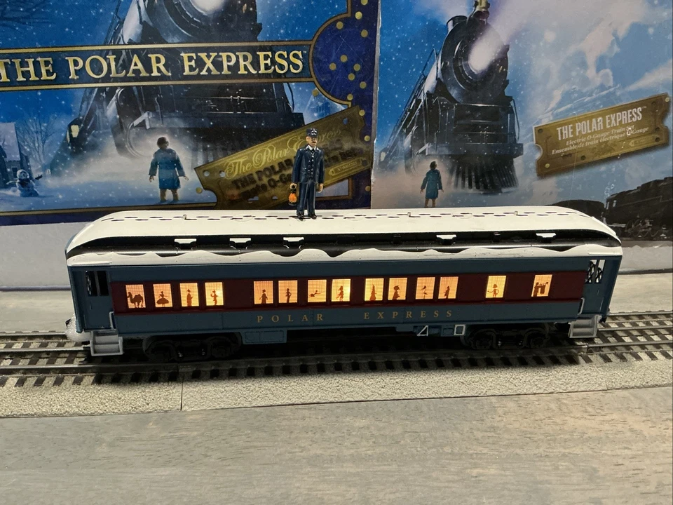 Lionel O ScalePolar Express Puppet  Marionette Passenger Car w/movie Character ￼ - Image 1 of 4