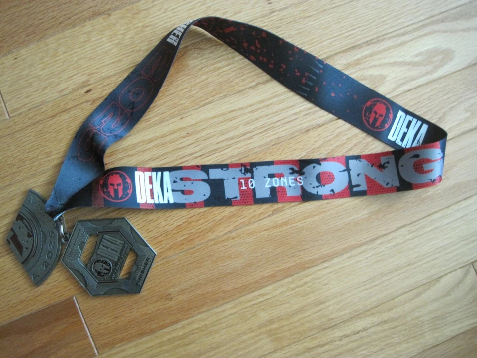 Nueva medalla DEKA 2025 Spartan Race sin usar - Selecciona fuerte o milla o Atlas Foto 1 de 1