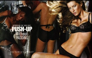2003 magazine Ad VICTORIA'S SECRET PUSH-UP Bra Without Pad, Model Gisele 072425 - Picture 1 of 1