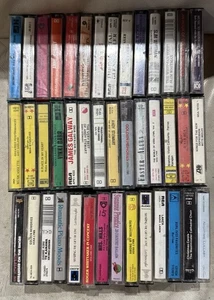 Cassette Tapes Bulk Lot Retro Vintage Music x 42 (Lot 2231) - Picture 1 of 4