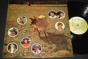 COUNTRY CREAM SELECTION LP -EDDIE TAPP REG POOLE JOHNNY ASHCROFT CARRL MYRIAD - Picture 1 of 2