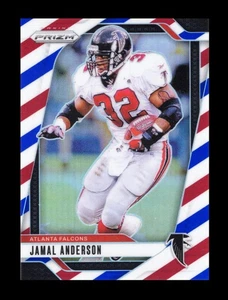 2024 Panini Prizm Prizms Red White and Blue #18 Jamal Anderson Falcons - Picture 1 of 3