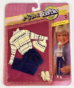 Vintage Barbie My First #5612 #5756 My First Ski Trip NOS Outfit 1982 Mattel - Picture 1 of 7