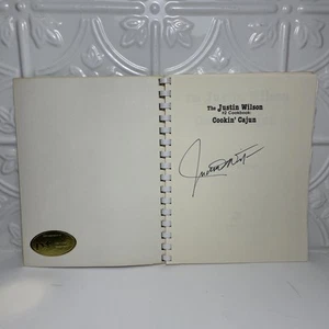 EUC *SIGNED* THE JUSTIN WILSON #2 COOKBOOK COOKIN CAJUN Louisiana EUC - Picture 1 of 12