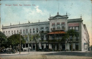 San Antonio,TX Menger Hotel 1910 Horse and Buggy Bexar County Texas Postcard - Picture 1 of 2